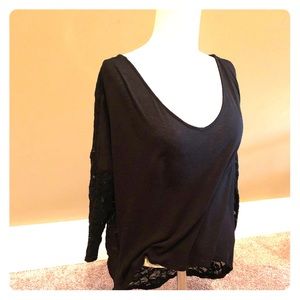 Nordstrom Rack lace back crop top